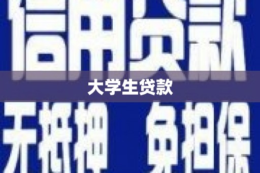 方正大学生贷款