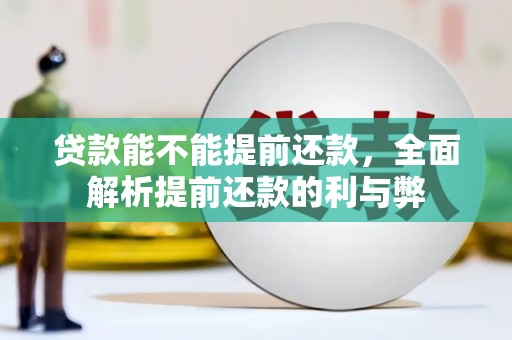 方正贷款能不能提前还款，全面解析提前还款的利与弊