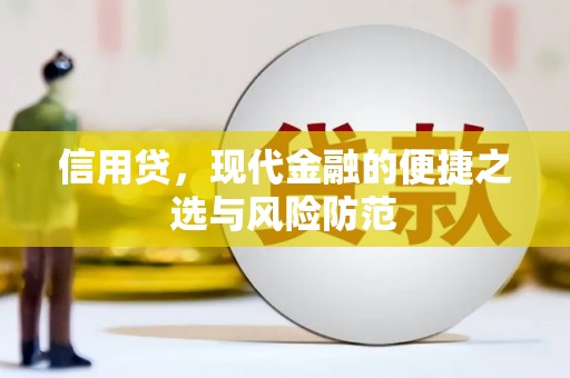 方正信用贷，现代金融的便捷之选与风险防范