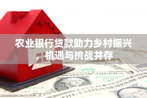 方正农业银行贷款助力乡村振兴，机遇与挑战并存