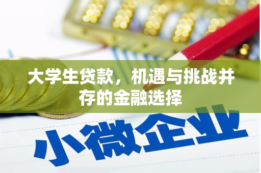 方正大学生贷款，机遇与挑战并存的金融选择